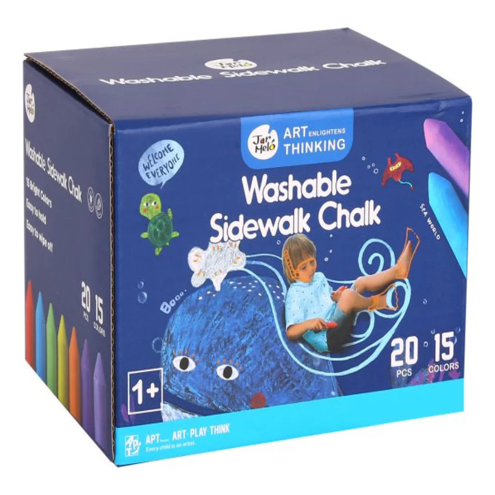 Jar Melo Washable Chalks Set of 15 Colors