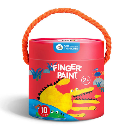Jar Melo Washable Finger Paint Colors Set