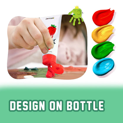 Jar Melo Washable Finger Paint Colors Set