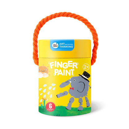 Jar Melo Washable Finger Paint Colors Set