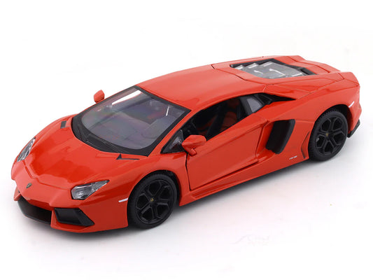 Maisto Lamborghini Aventador Coupe Orange 1:24 Scale Diecast Model Car