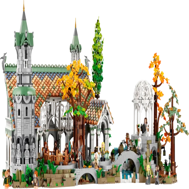 Lego 10316 Icons The Lord Of The Rings: Rivendell - 6167 Pieces