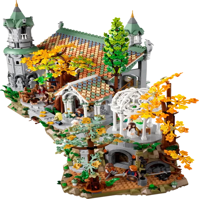 Lego 10316 Icons The Lord Of The Rings: Rivendell - 6167 Pieces