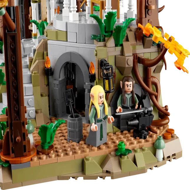 Lego 10316 Icons The Lord Of The Rings: Rivendell - 6167 Pieces