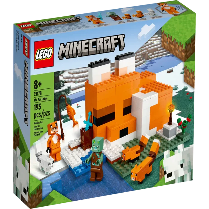 LEGO Minecraft The Fox Lodge 21178
