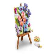 LEGO Creator 3-in-1 31390 Floral Art Decor Painting – 348 Pieces