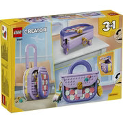 LEGO Creator 3-in-1 31391 Art Fashion Bag with Storage – 272 Pieces
