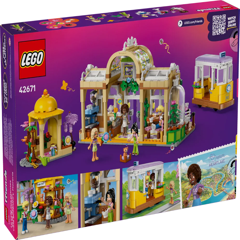 Lego Friends Plant Café & Flower Shop 42671