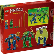 LEGO NINJAGO 71853 Jay's Dragon Mech Fight – 107 Pieces