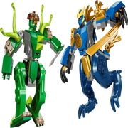 LEGO NINJAGO 71853 Jay's Dragon Mech Fight – 107 Pieces