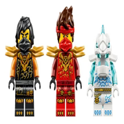 LEGO NINJAGO 71864 Jay's Transforming Elemental Tech Mech – 650 Pieces