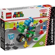 LEGO Super Mario Mario Kart Yoshi Bike Building Set 72031, 133 Pieces