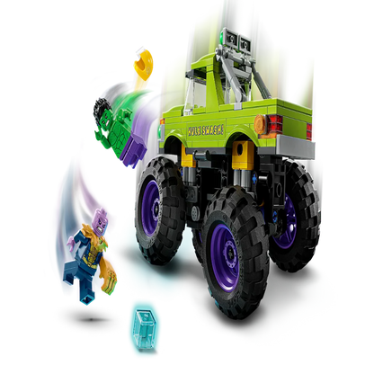 Lego Marvel The Hulk Truck vs. Thanos 76312