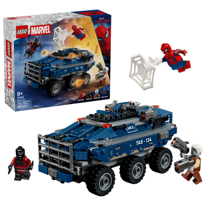 LEGO Marvel Spider-Man Prison Transport Chase 76349 – 367 Pieces