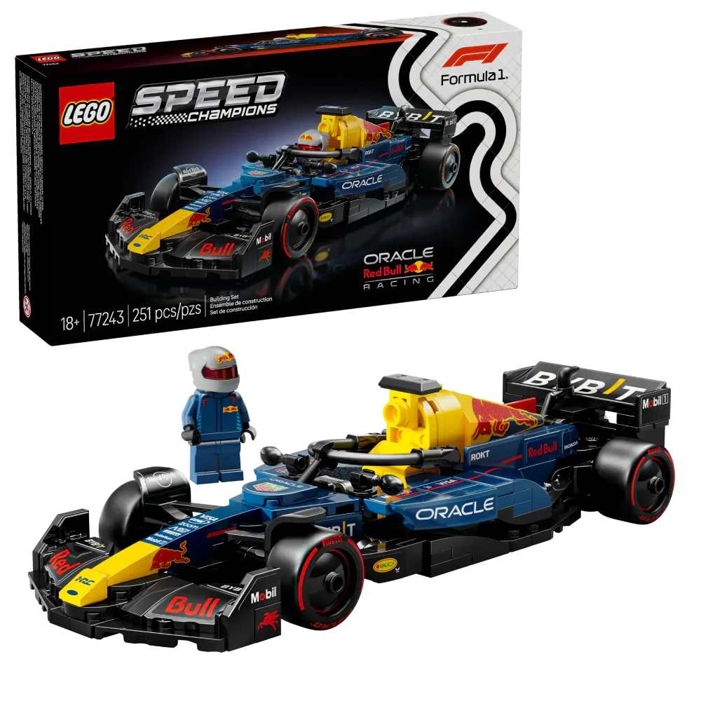 LEGO 77243 Speed Champions Oracle Red Bull Racing RB20 F1 Race Car (251 Pieces)
