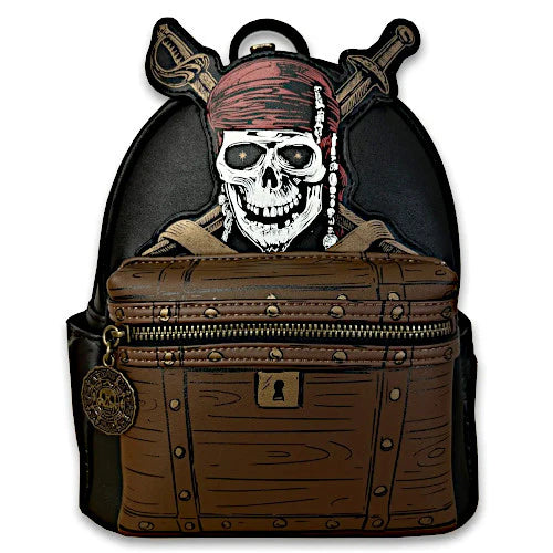 Loungefly Disney Pirates Of The Caribbean Dead Men Tell No Tales Mini Backpack