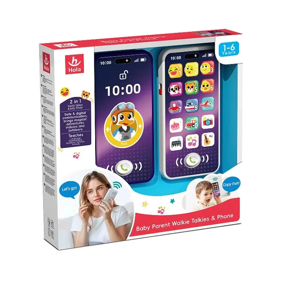 Hola Baby Parent Walkie Talkie & Phone