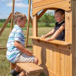 BYD Montpelier Swing Set, Outdoor Swing Set for Kids, Outdoor Playset for Toddler