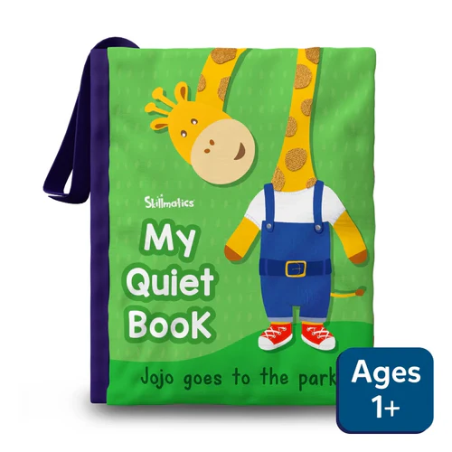 SKILLMATICS My Quiet Book | Sensory Activity Book (ages 1+)