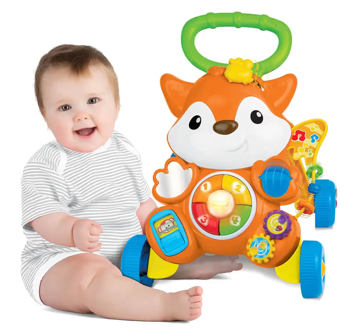 Winfun Grow With Me Fox Walker, 6M+
