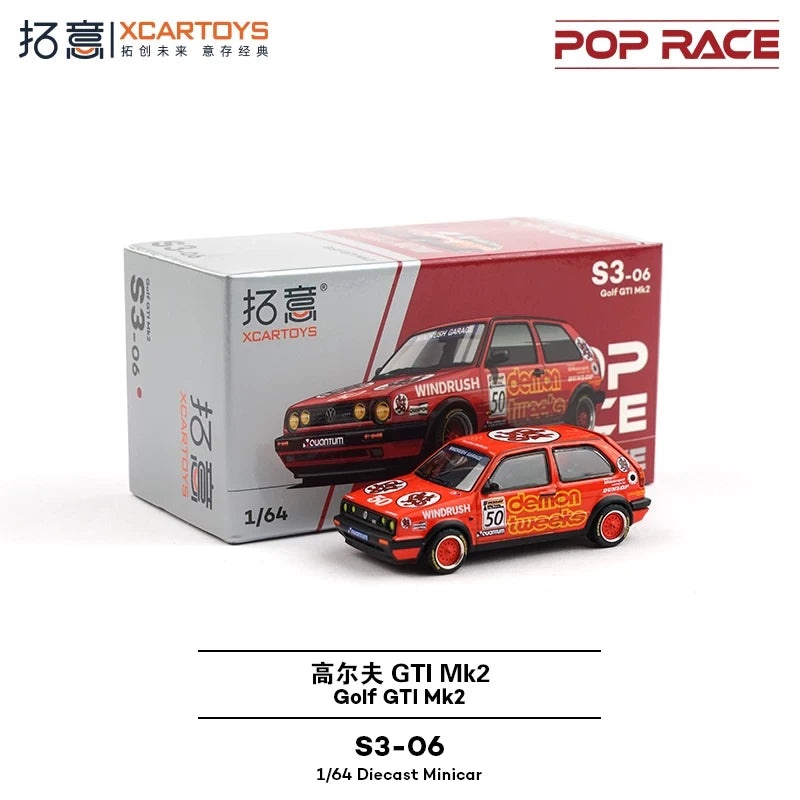 1/64 POP RACE GOLF GTI Mk2 S3-06