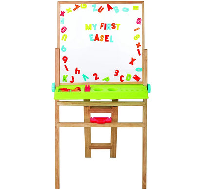 Giggles My First New Easel - Brown Activity Table & Boards for Kids (PACK OF 2)