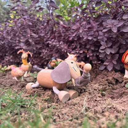 Open Ended Bendimals - Flexible Wooden Animals (Each Sold Separately)