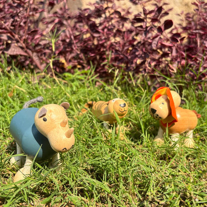 Open Ended Bendimals - Flexible Wooden Animals (Each Sold Separately)