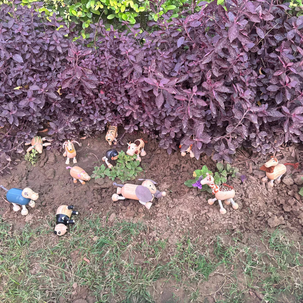 Open Ended Bendimals - Flexible Wooden Animals (Each Sold Separately)