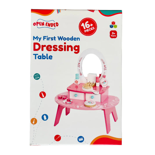 Open Ended My First Wooden Dressing Table