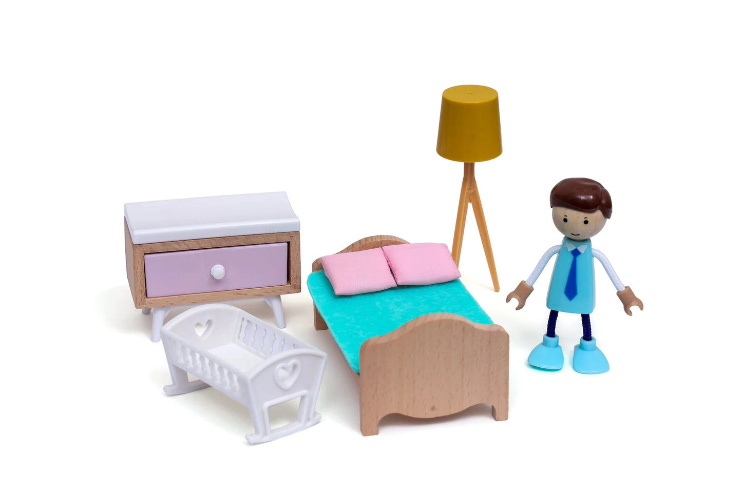 Open Ended Wooden Dollhouse