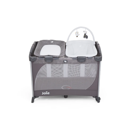 Joie Playard Commuter Change & Snooze - Linen Grey