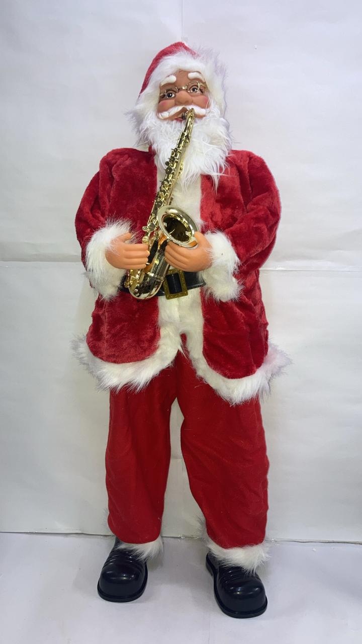 Musical Santa With Sound Effects & Realistic Movement - 4 feet