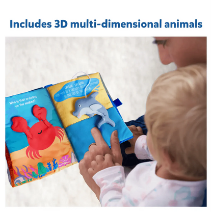 SKILLMATICS Peek-A-Boo: Under The Sea | Interactive Cloth Book (Ages 6+ months)