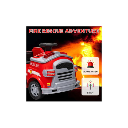 Emorted 12V Ride on Fire Truck