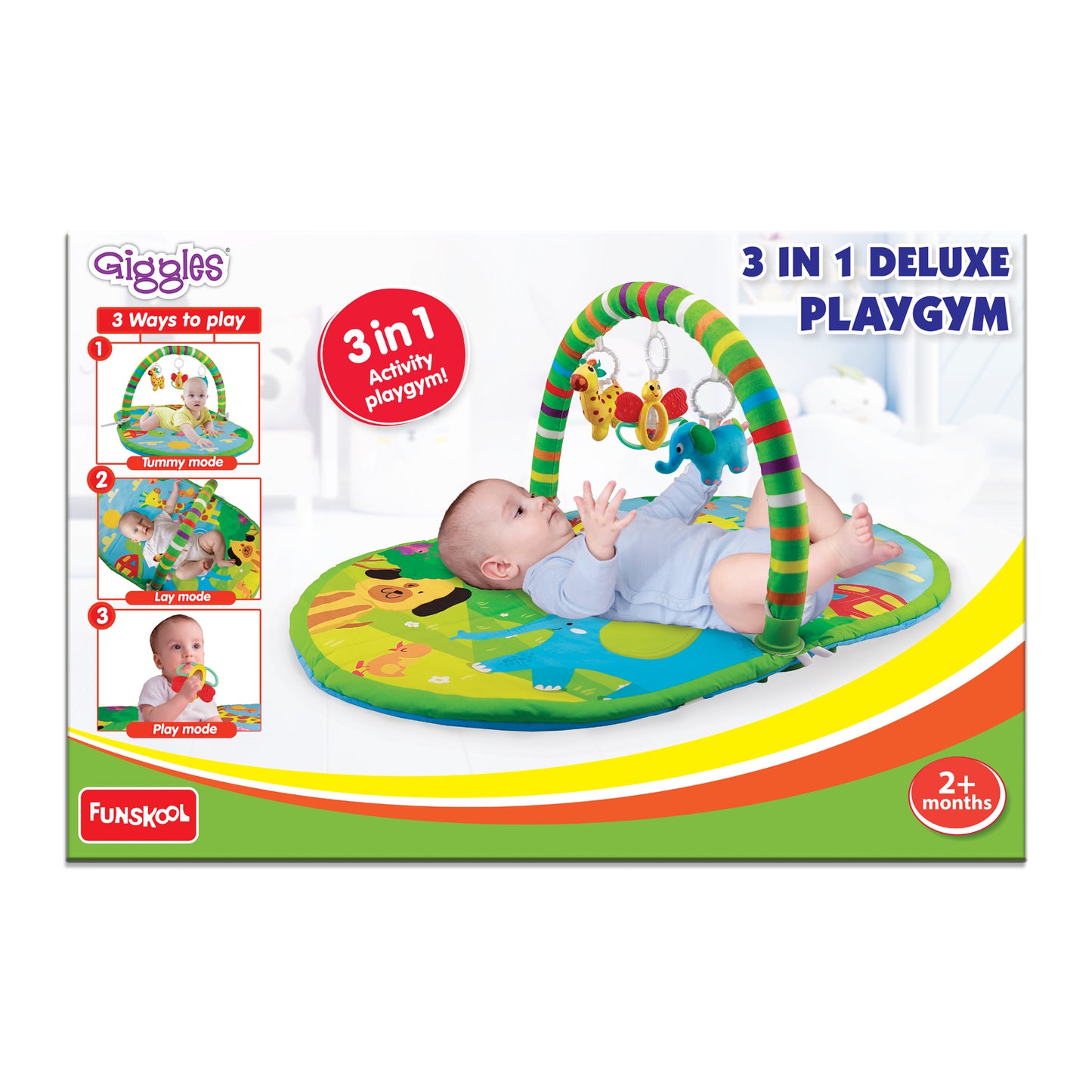 3 In 1 Deluxe Play Gym (PACK OF 4)