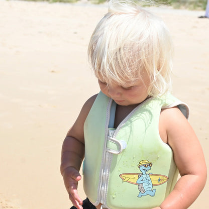 Swim Vest 2-3 Turtle Aqua