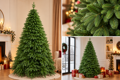The Alpine Majesty Fir – Luxury Artificial Christmas Tree with True-to-Nature Foliage & Full Dense Branches