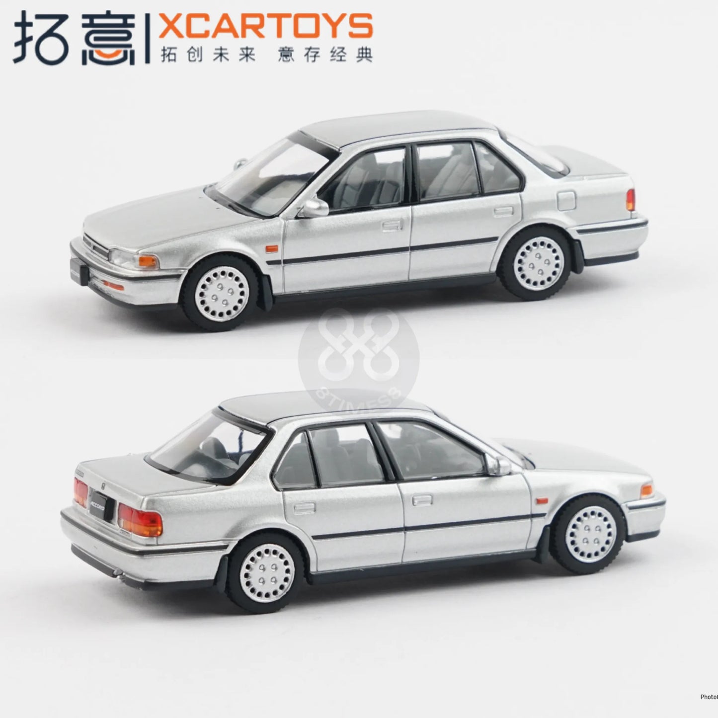 XCARTOYS 1:64 Honda Accord 4th Gen - Silver Y46-01