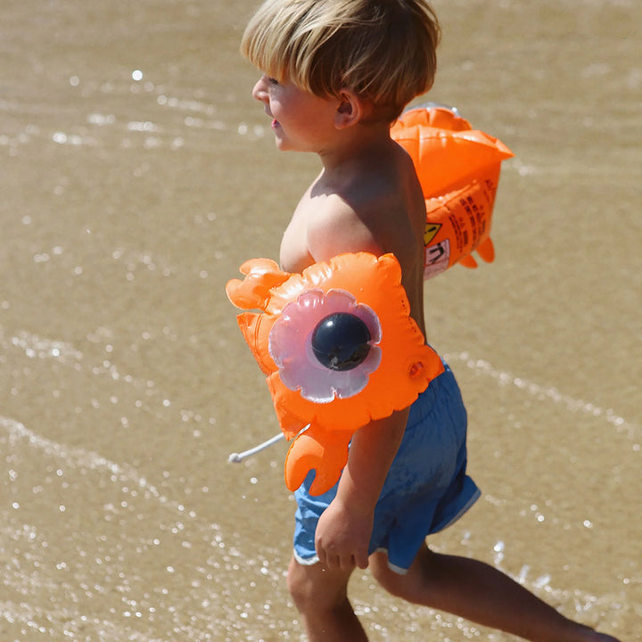 Buddy Float Bands Sonny the Sea Creature Neon Orange