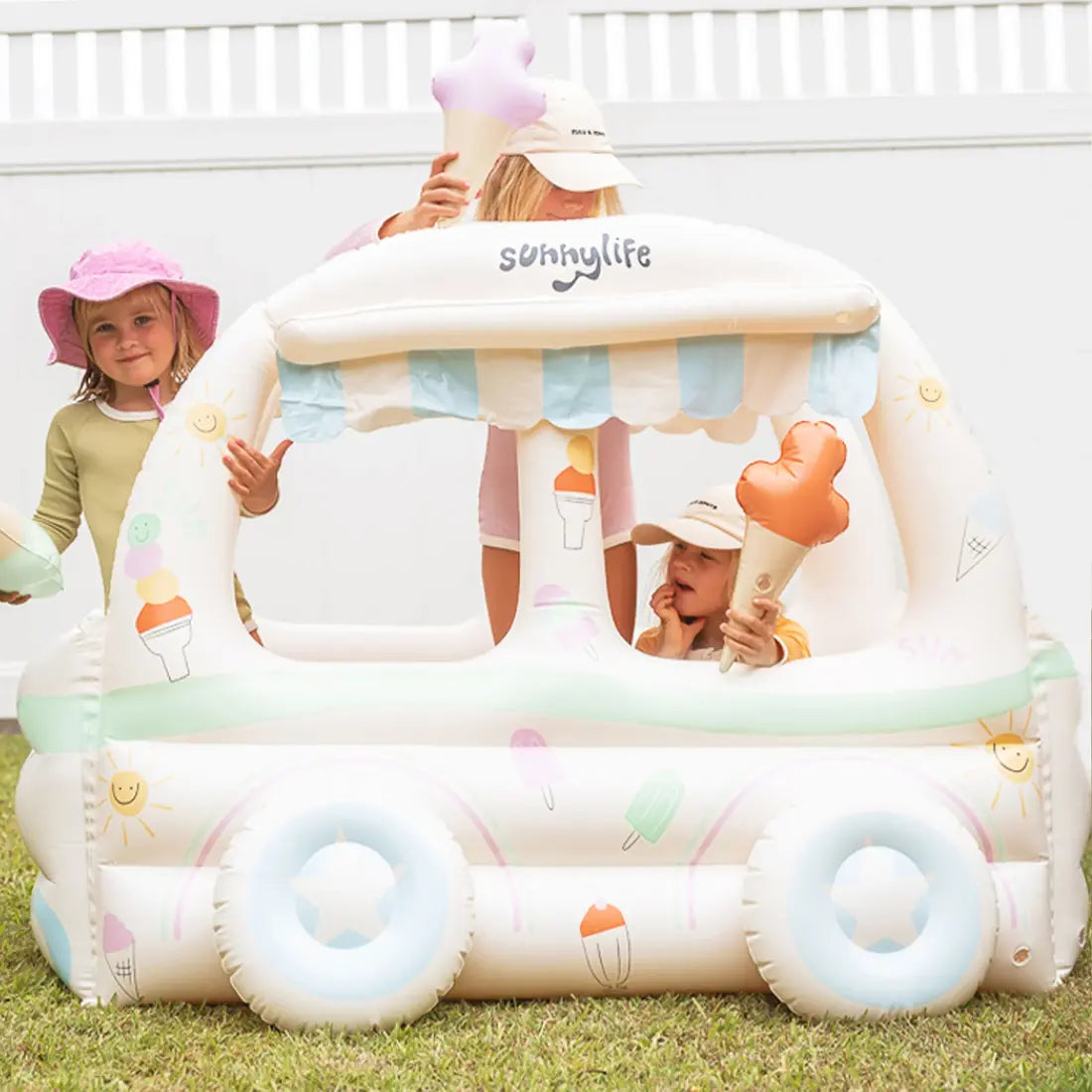 Inflatable Cubby Summer - Sundae Multi