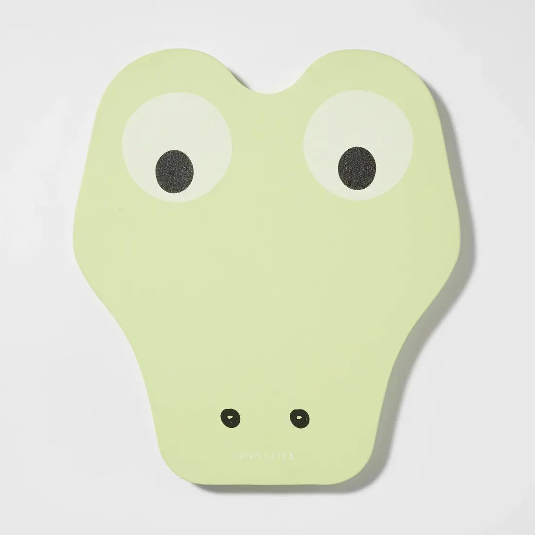 Kids Kickboard - Cookie the Croc Light Khaki