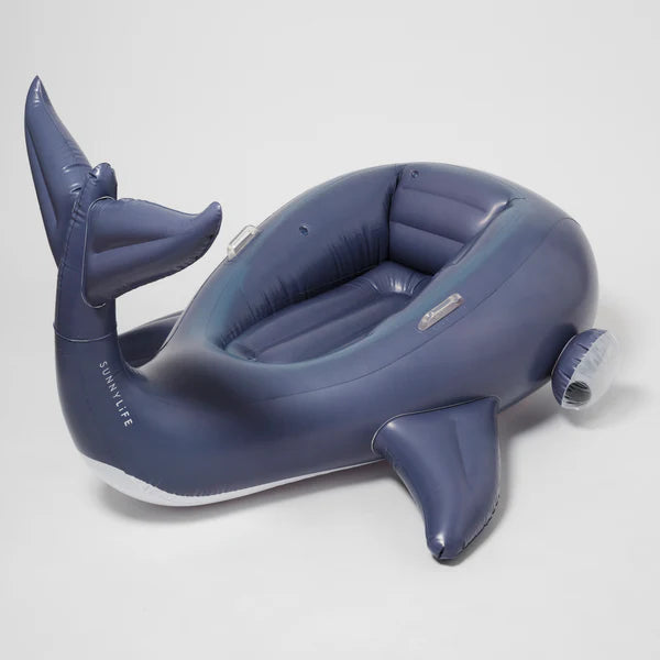 Luxe Ride-On Float Moby Dick Navy