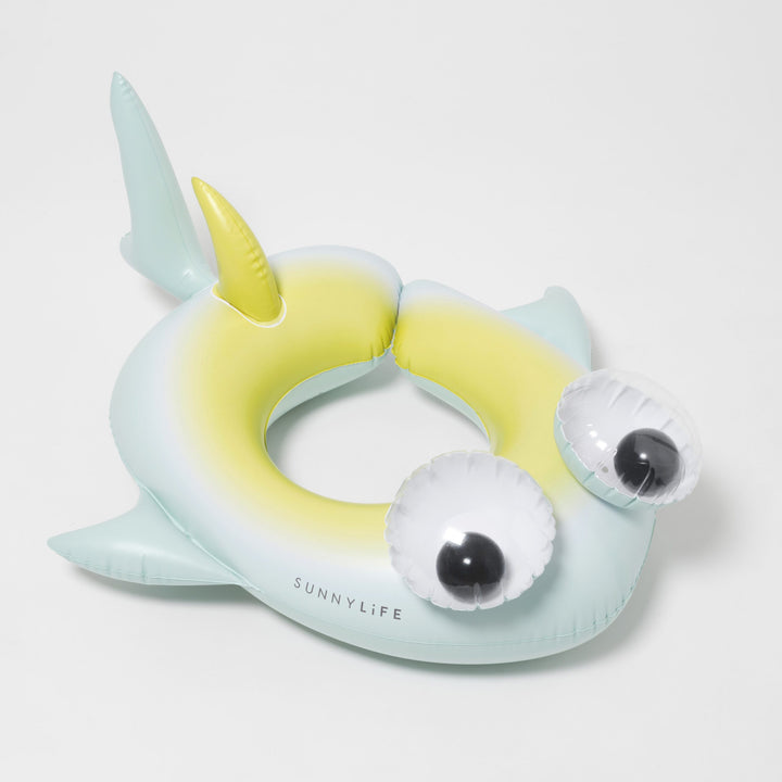 Kids Pool Ring Salty the Shark Multi