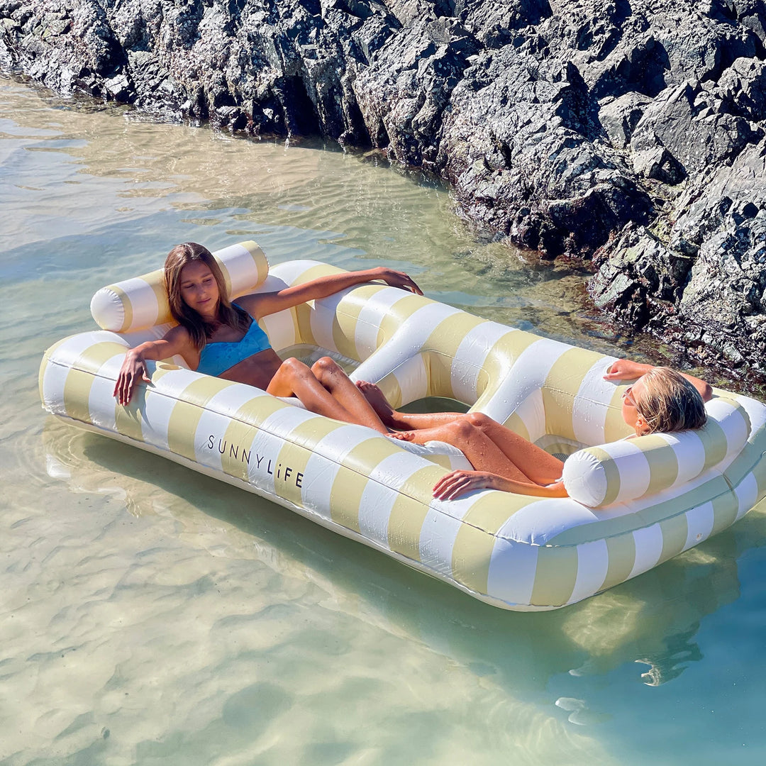 Luxe Twin Hammock Float Mango Bay Soft Mustard