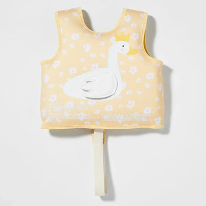 Kids Swim Vest 1 Princess Swan Buttercup