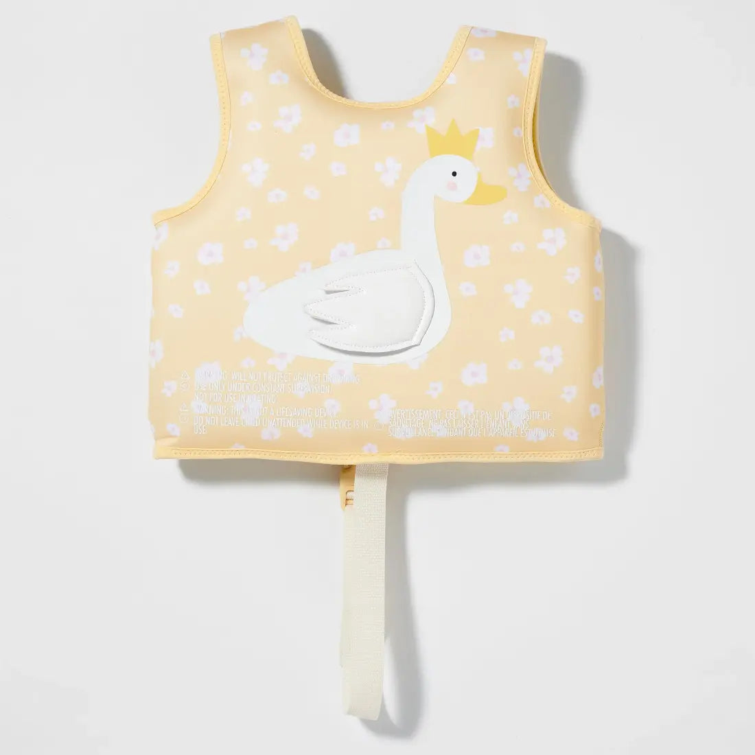 Kids Swim Vest 2 Princess Swan Buttercup