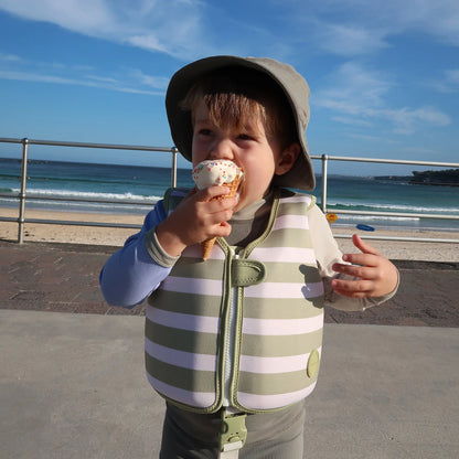Kids Swim Vest 2-3 Into the Wild Khaki