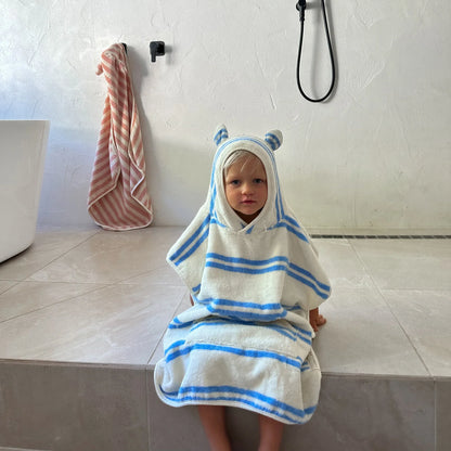 Towel K Hooded Seagull Blue