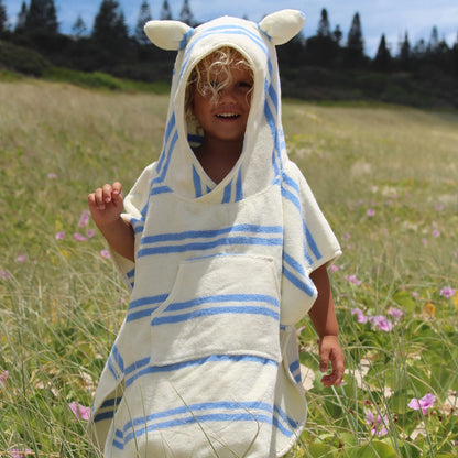 Towel K Hooded Seagull Blue